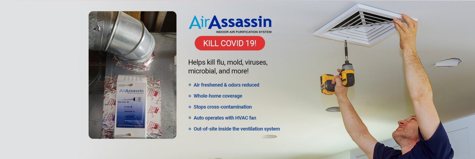 AirAssassin indoor air purification system